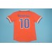 Netherlands 1998 Home Orange Soccer Jersey